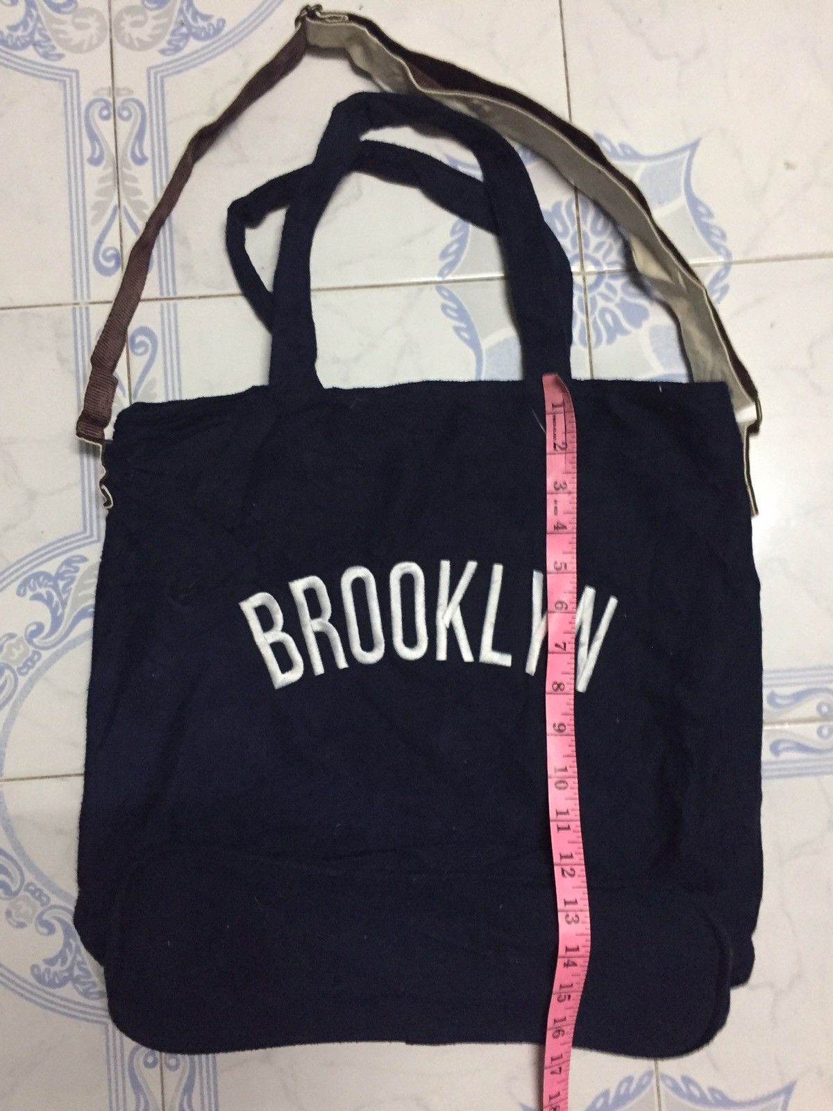 Brooklyn Clothing Embroidered BROOKLYN Shoulder & Tote Bag Size ONE SIZE - 13 Thumbnail