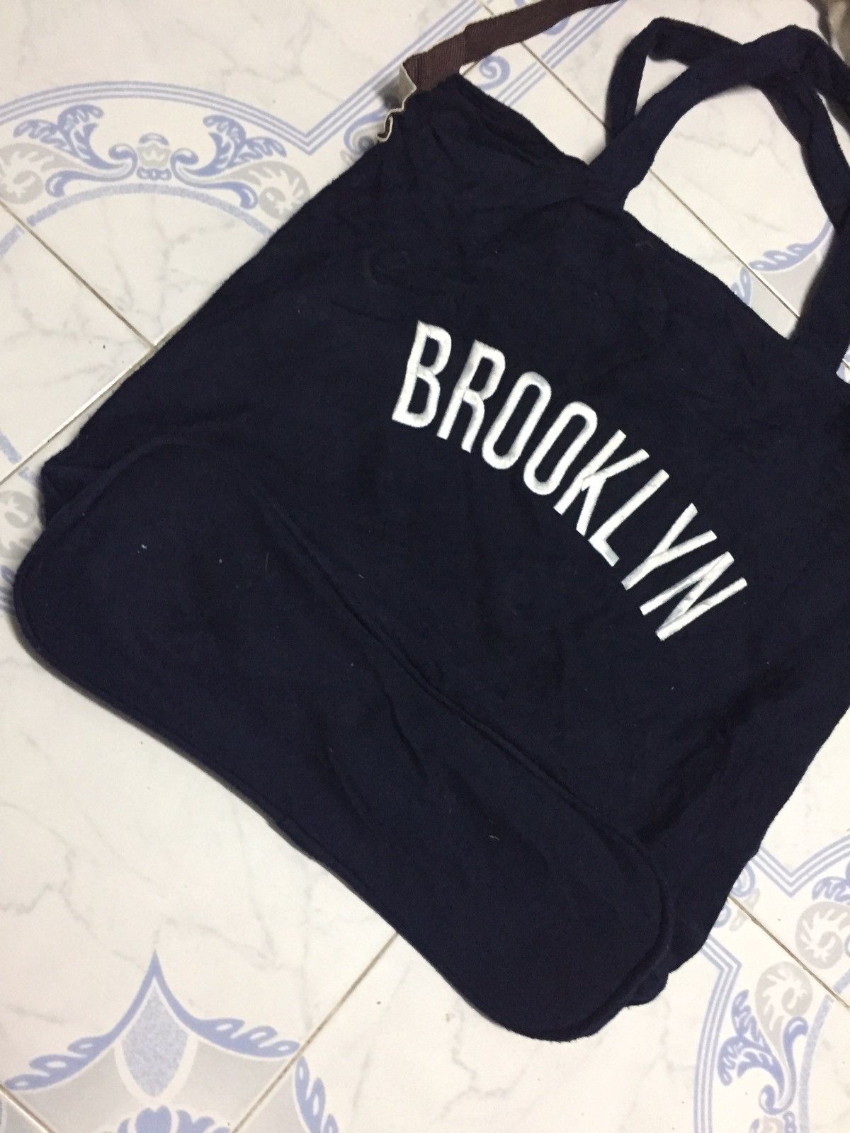 Brooklyn Clothing Embroidered BROOKLYN Shoulder & Tote Bag Size ONE SIZE - 8 Thumbnail