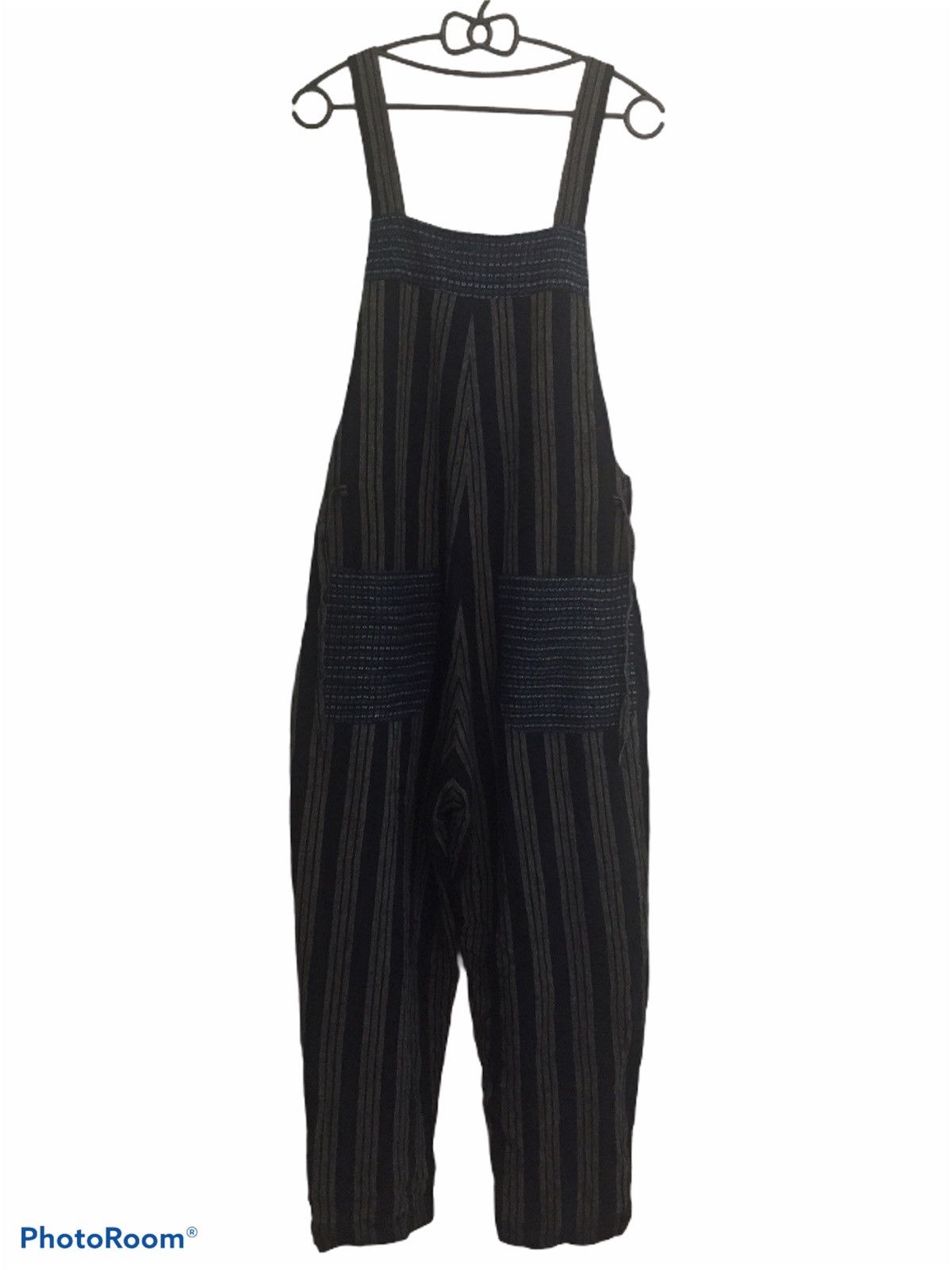 Japanese Brand Classic & Patchy Noragi Style Overall Jumpsuit Size US 42 / EU 58 - 2 Thumbnail
