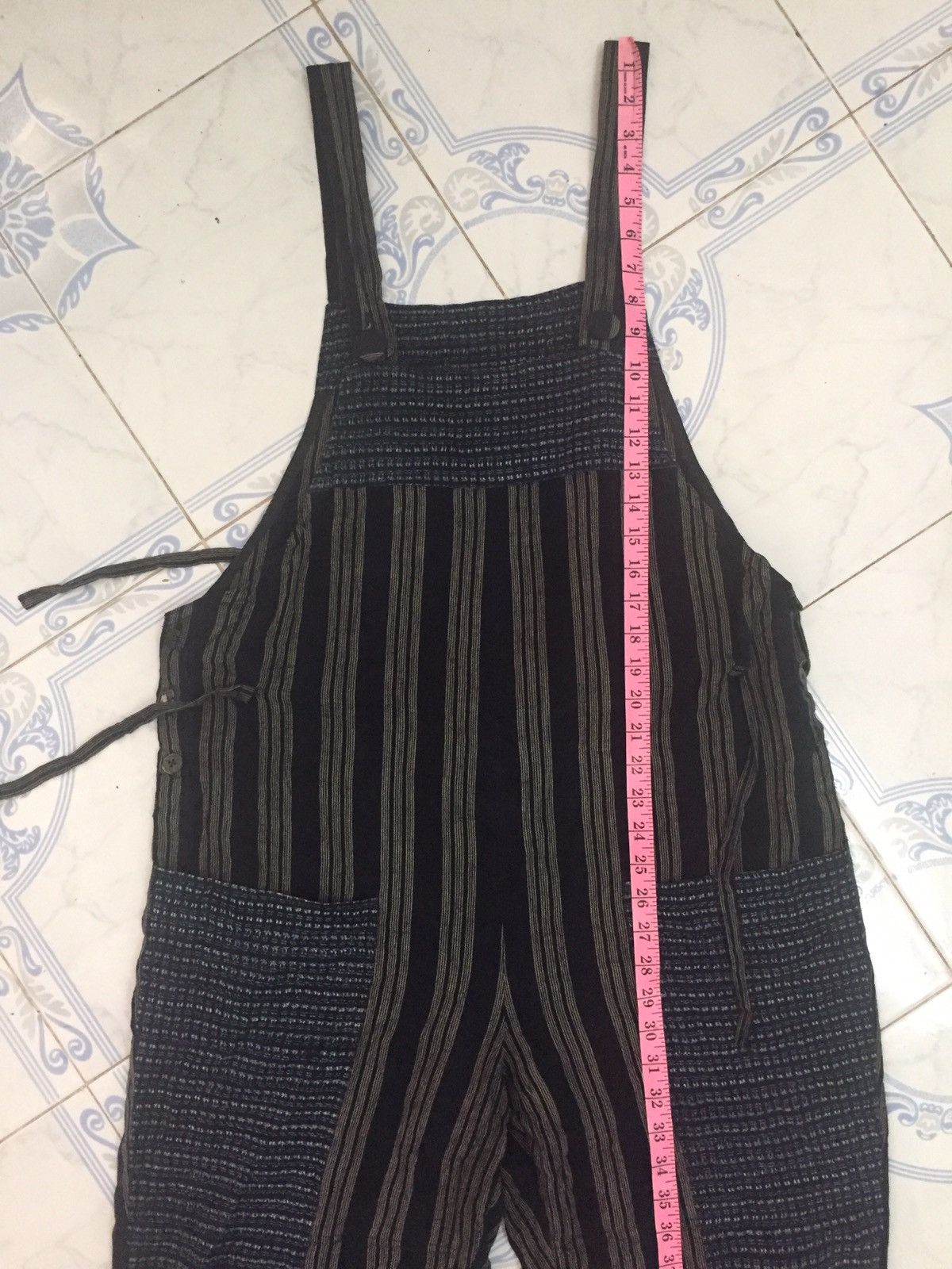 Japanese Brand Classic & Patchy Noragi Style Overall Jumpsuit Size US 42 / EU 58 - 12 Thumbnail