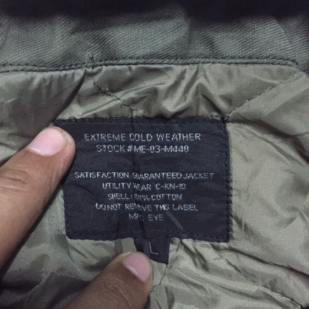 Japanese Brand Utility wear jacket C-KN-10 extreme cold weather Size US L / EU 52-54 / 3 - 19 Thumbnail