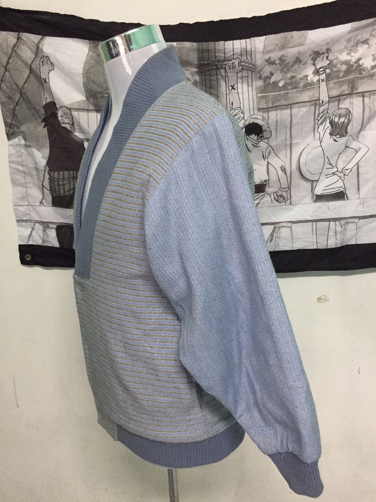 Japanese Brand Crisei Cardigan Style Jacket Size US M / EU 48-50 / 2 - 2 Thumbnail