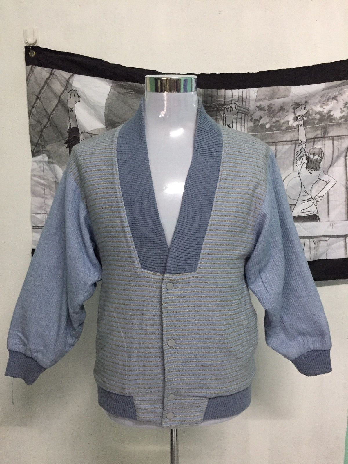 Japanese Brand Crisei Cardigan Style Jacket Size US M / EU 48-50 / 2 - 1 Thumbnail