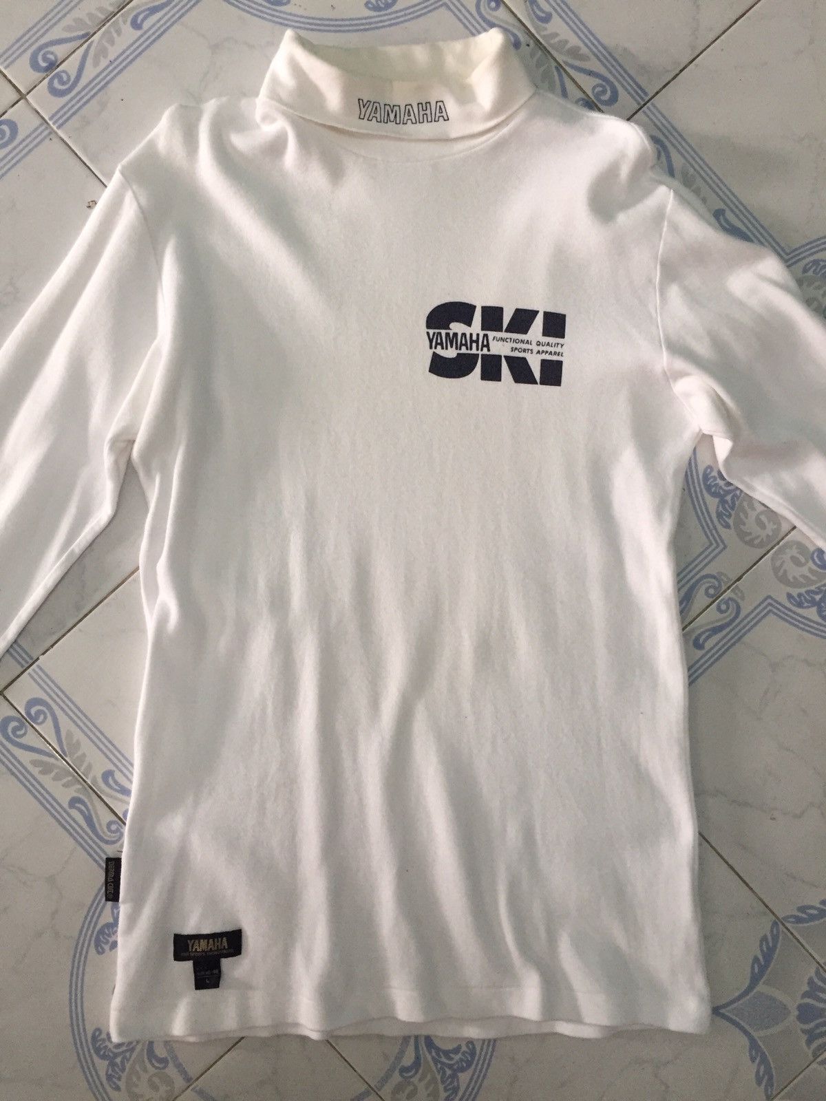 Japanese Brand Yamaha Ski Sport Apparel Long Sleeve Shirt Size US S / EU 44-46 / 1 - 3 Thumbnail