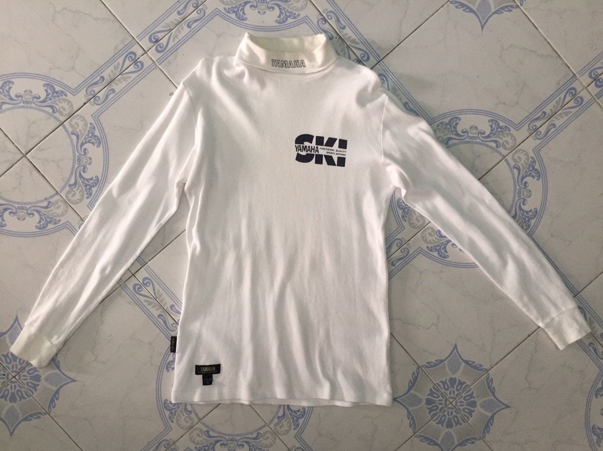 Japanese Brand Yamaha Ski Sport Apparel Long Sleeve Shirt Size US S / EU 44-46 / 1 - 1 Thumbnail