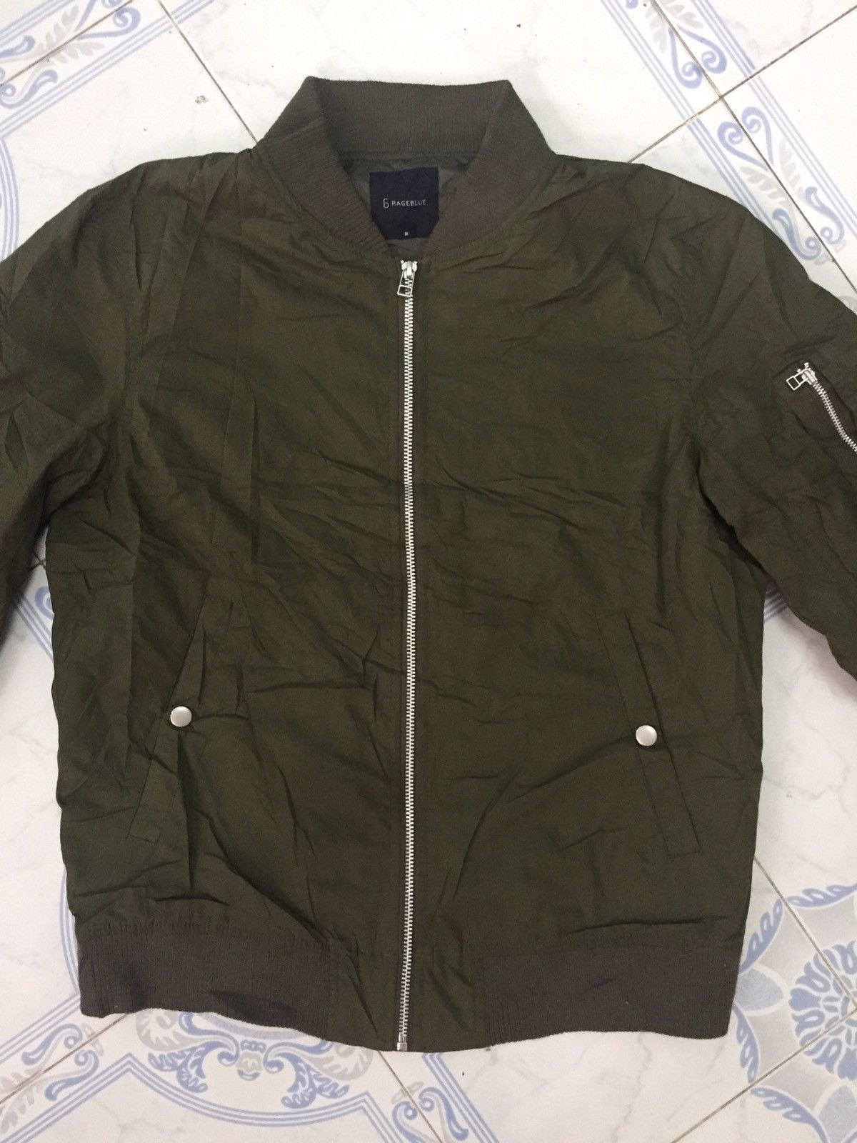 Japanese Brand Rageblue Bomber Style Jacket Size US M / EU 48-50 / 2 - 2 Thumbnail