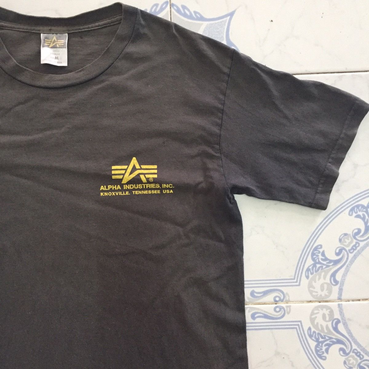 Alpha Industries Alpha Industries Faded Tshirt Tee Size US M / EU 48-50 / 2 - 11 Thumbnail