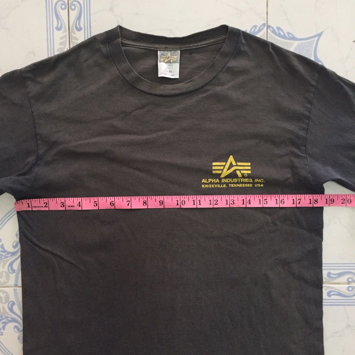 Alpha Industries Alpha Industries Faded Tshirt Tee Size US M / EU 48-50 / 2 - 16 Thumbnail