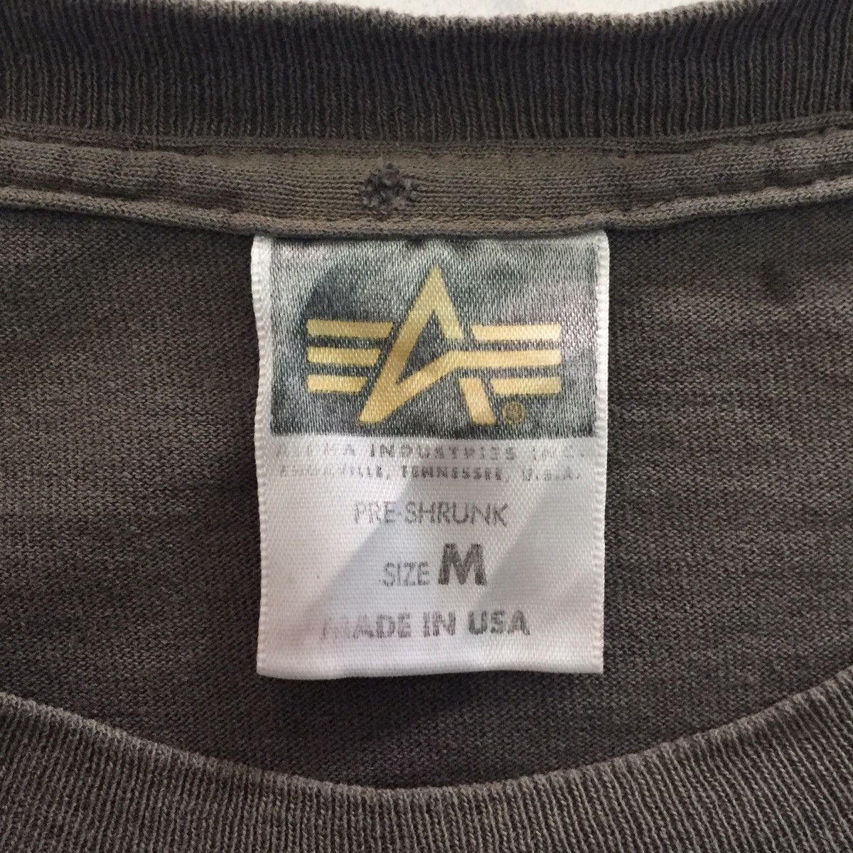 Alpha Industries Alpha Industries Faded Tshirt Tee Size US M / EU 48-50 / 2 - 14 Thumbnail