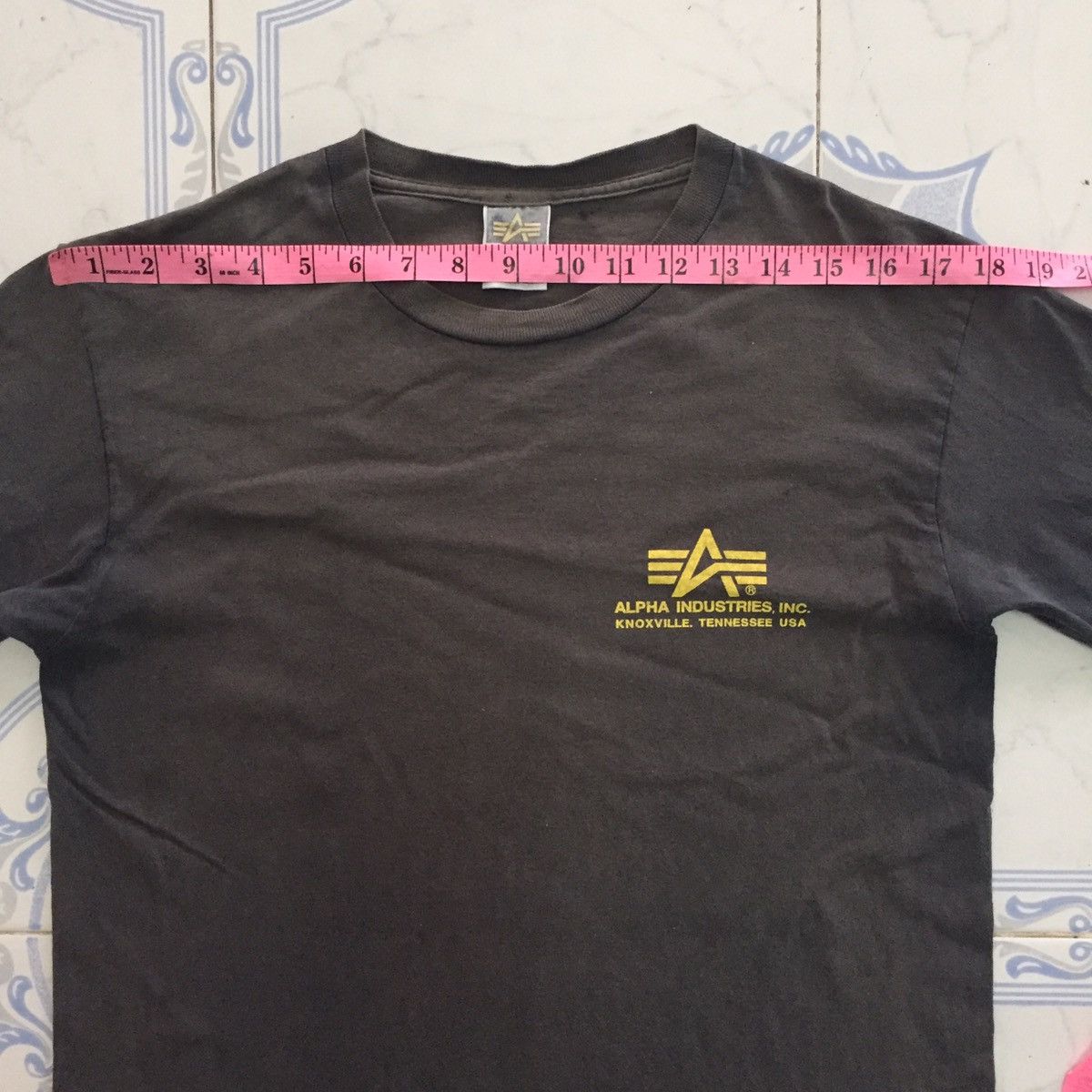 Alpha Industries Alpha Industries Faded Tshirt Tee Size US M / EU 48-50 / 2 - 18 Thumbnail