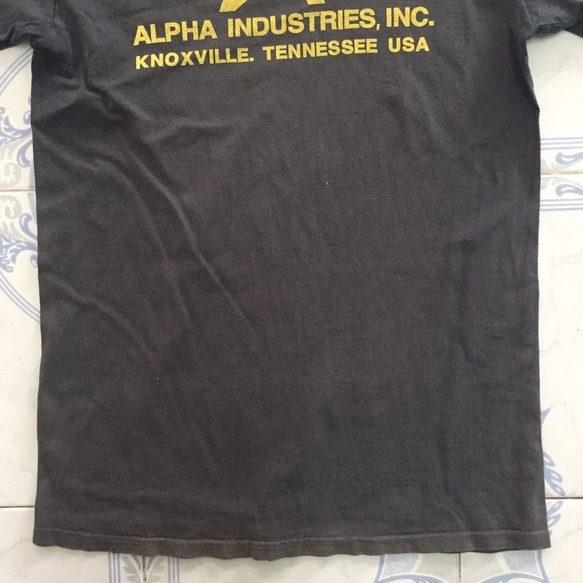 Alpha Industries Alpha Industries Faded Tshirt Tee Size US M / EU 48-50 / 2 - 2 Thumbnail