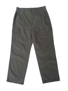 Multi Pocket Cargo Pants Green