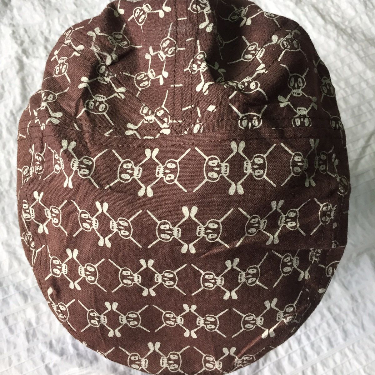 Japanese Brand Full Print Skulls Bareta Cap Hat Like Mastermind Japan Size ONE SIZE - 6 Thumbnail