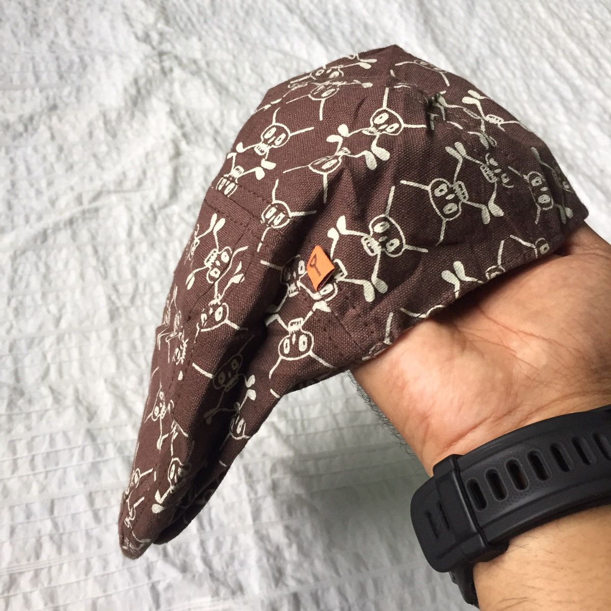 Japanese Brand Full Print Skulls Bareta Cap Hat Like Mastermind Japan Size ONE SIZE - 8 Thumbnail