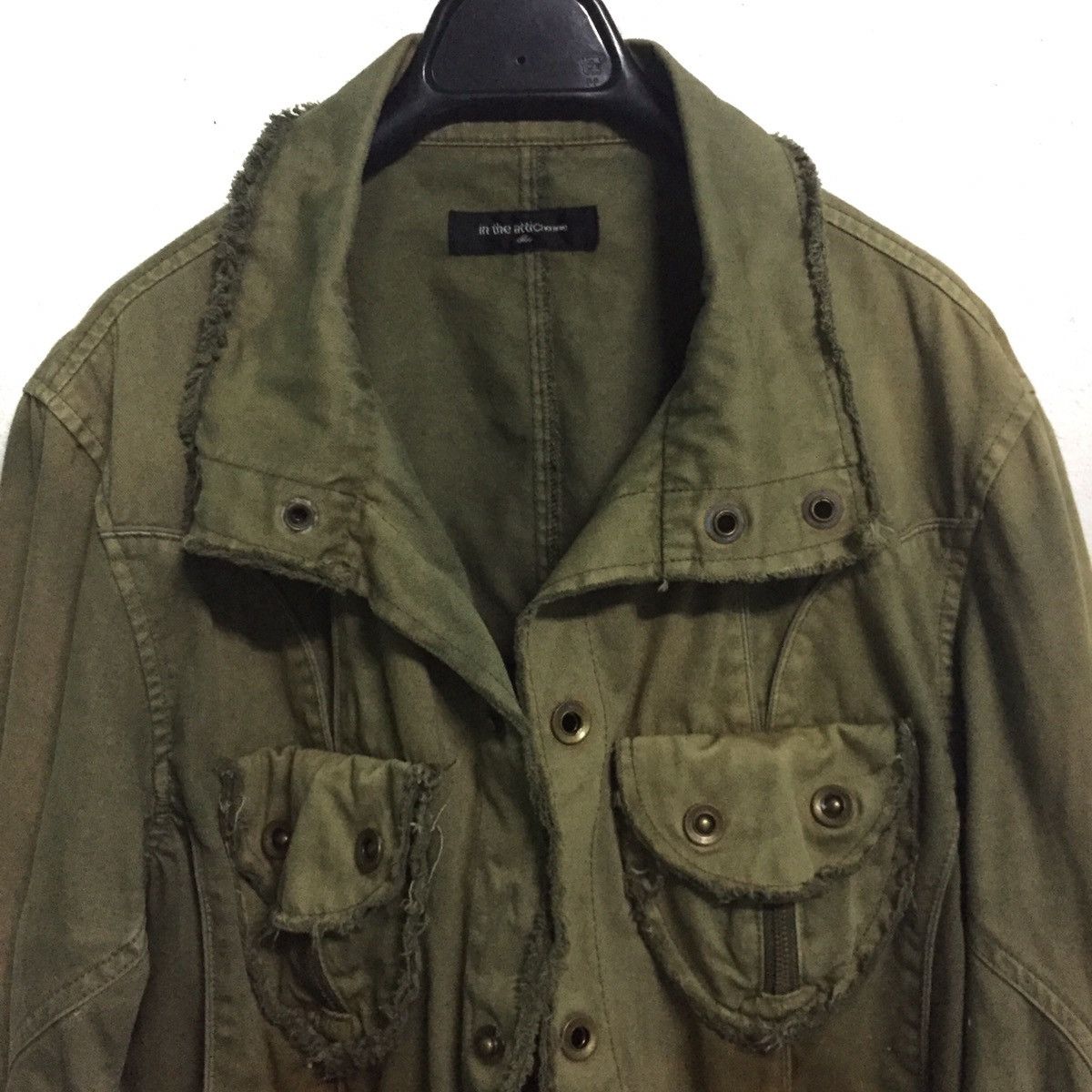In The Attic Rusty In The Attic Homme Military Style Jacket Multipockets Size US L / EU 52-54 / 3 - 2 Thumbnail