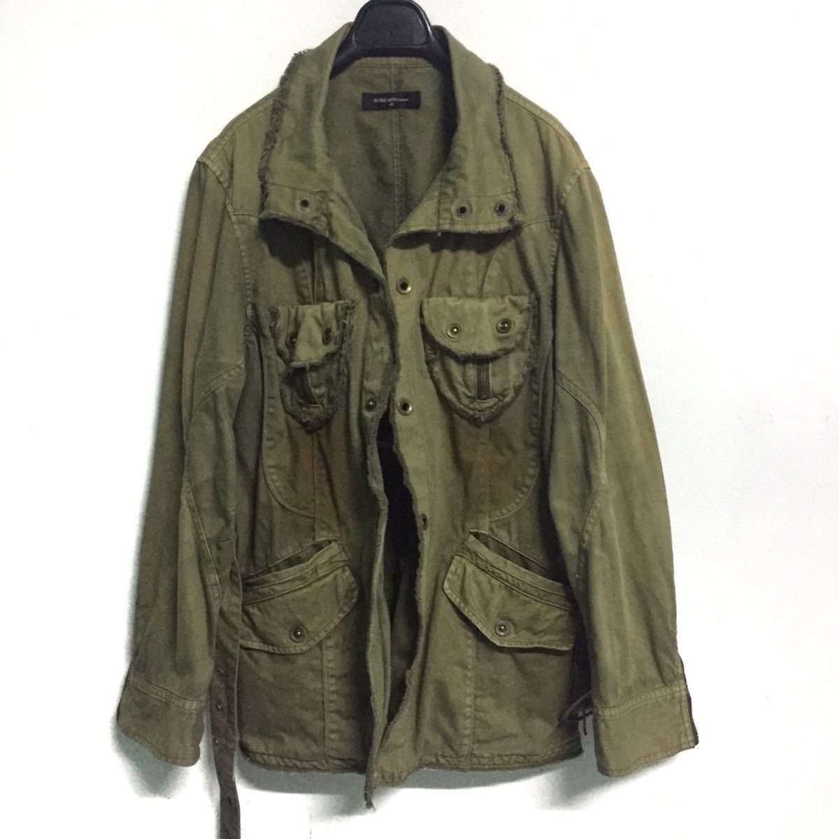 In The Attic Rusty In The Attic Homme Military Style Jacket Multipockets Size US L / EU 52-54 / 3 - 1 Thumbnail