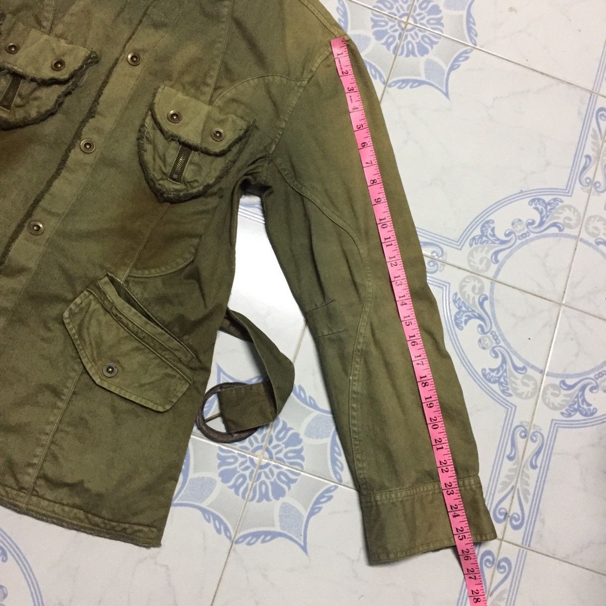 In The Attic Rusty In The Attic Homme Military Style Jacket Multipockets Size US L / EU 52-54 / 3 - 20 Thumbnail