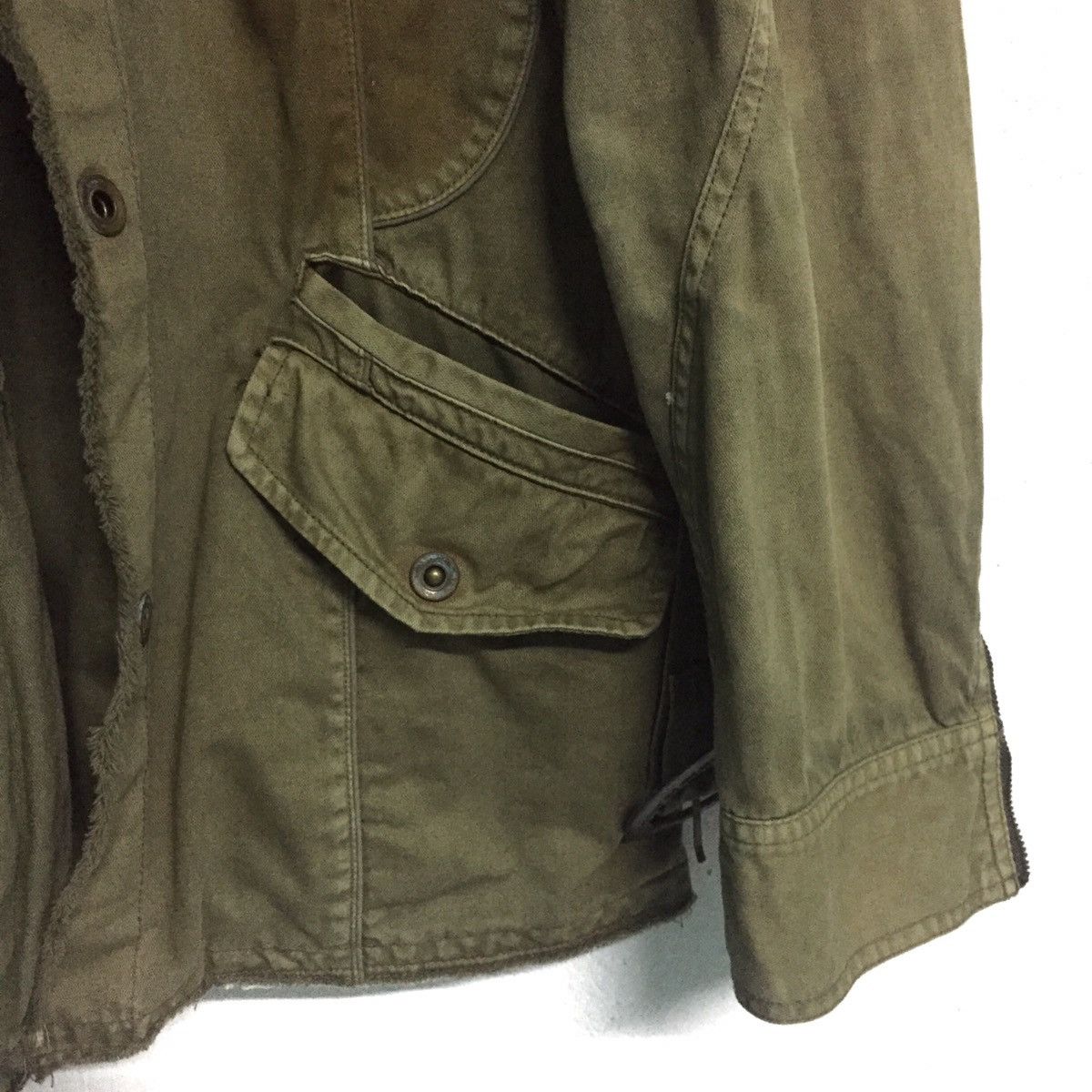In The Attic Rusty In The Attic Homme Military Style Jacket Multipockets Size US L / EU 52-54 / 3 - 6 Thumbnail