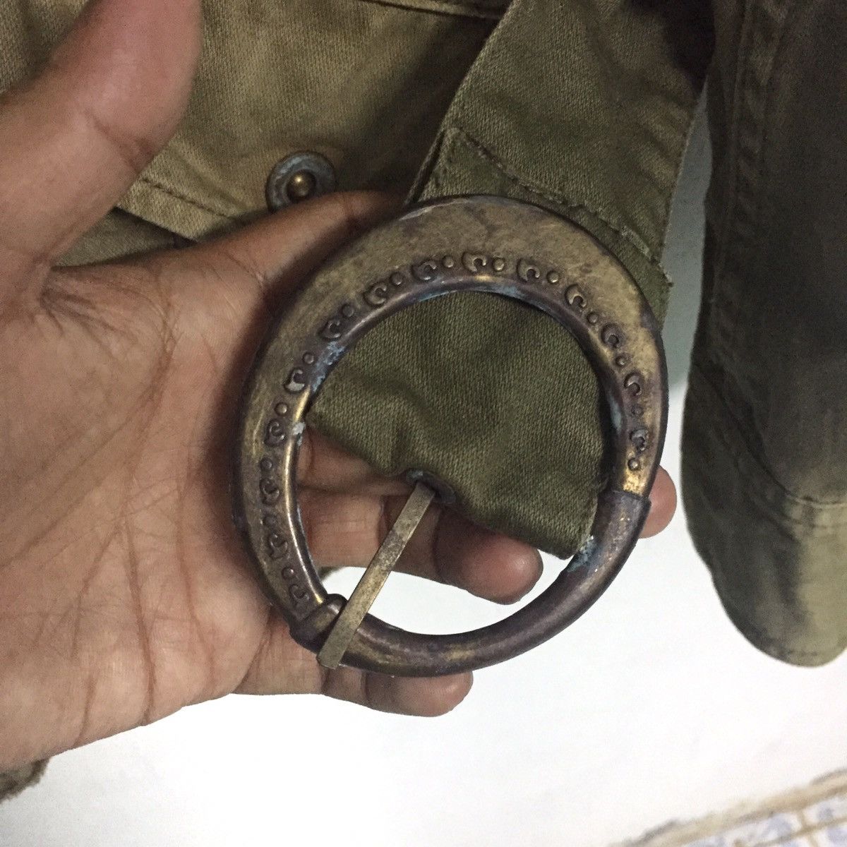In The Attic Rusty In The Attic Homme Military Style Jacket Multipockets Size US L / EU 52-54 / 3 - 8 Thumbnail