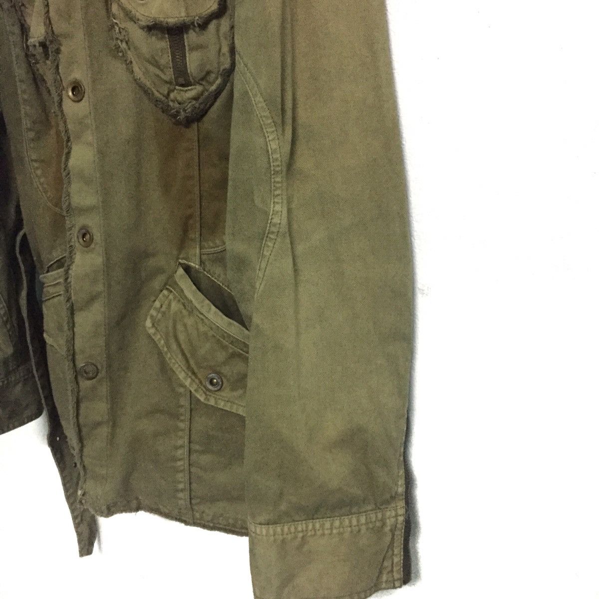 In The Attic Rusty In The Attic Homme Military Style Jacket Multipockets Size US L / EU 52-54 / 3 - 9 Thumbnail