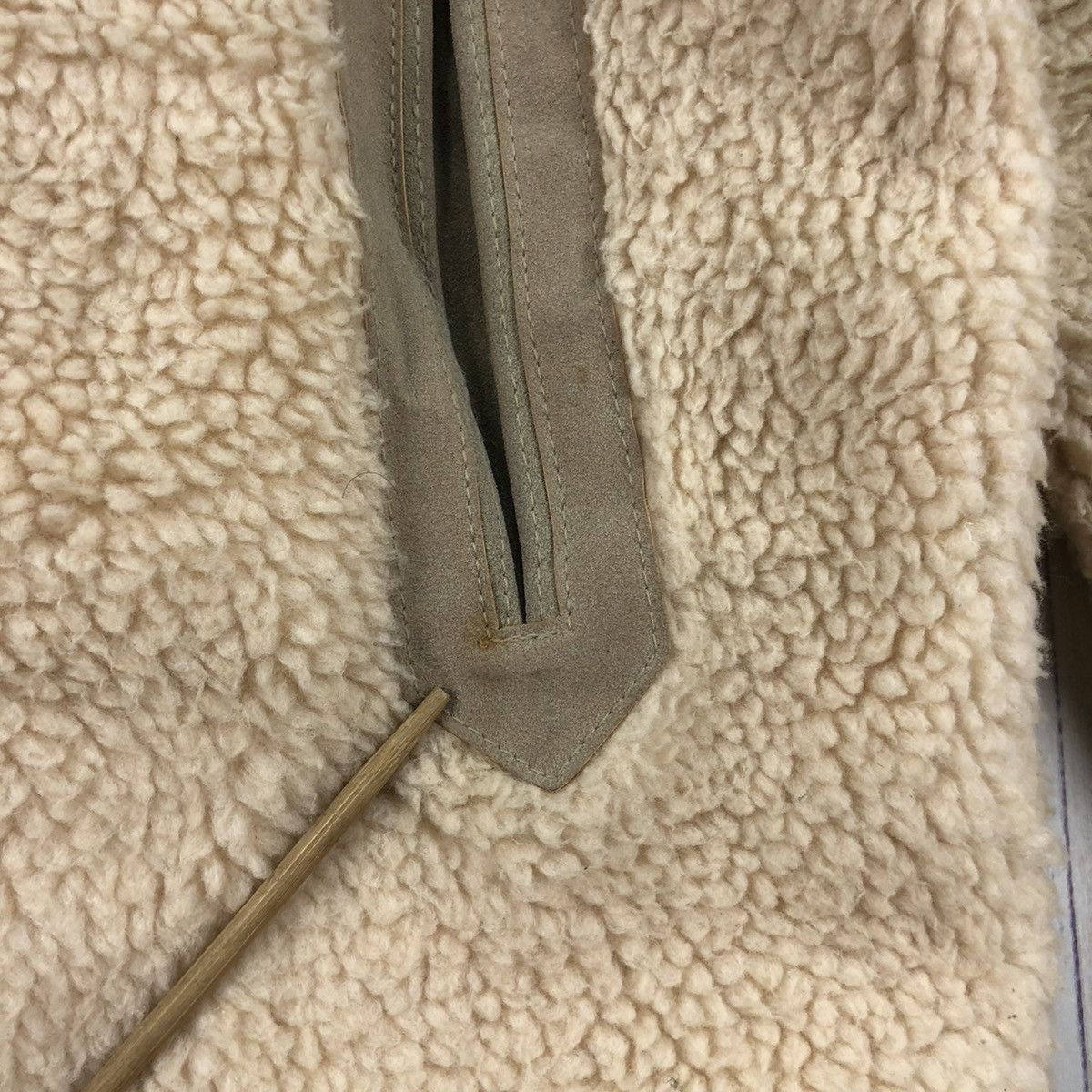 Japanese Brand × Vintage Rare Vintage Coen Deep Pile Fleece Long Jacket Size US M / EU 48-50 / 2 - 5 Thumbnail