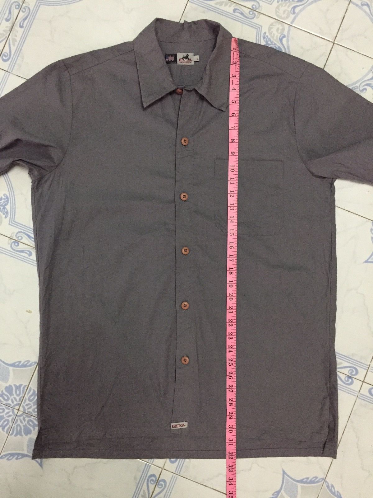 Other XLARGE Short Sleeve Button Up MADE IN USA Size US L / EU 52-54 / 3 - 23 Thumbnail