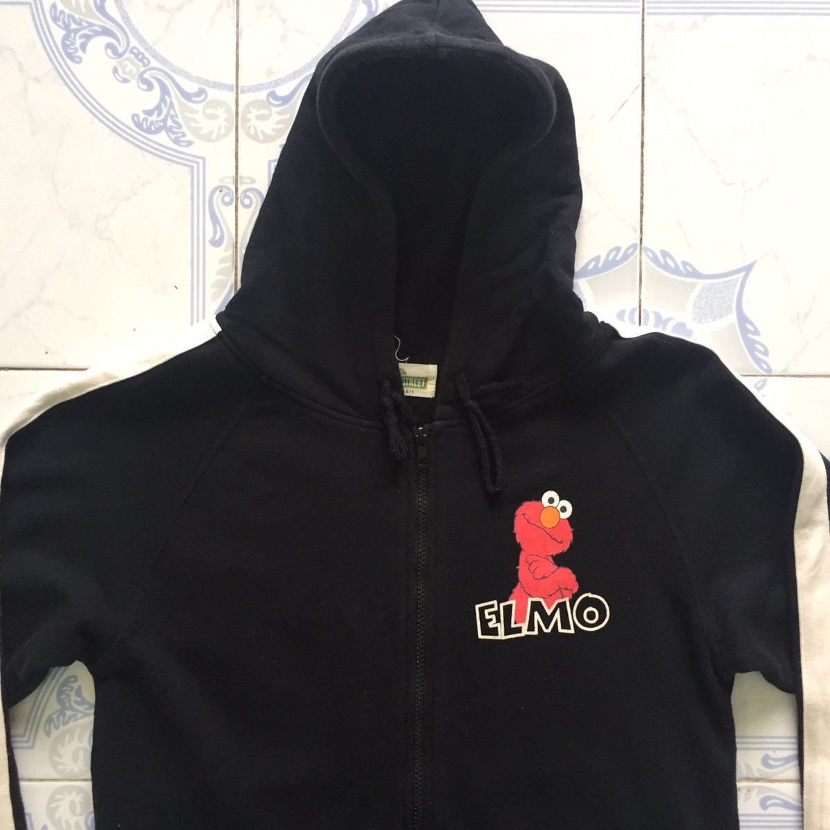 Anime Elmo Sesame Street Big Logo Zipper Hoodie Sweater Jacket Size US M / EU 48-50 / 2 - 9 Thumbnail