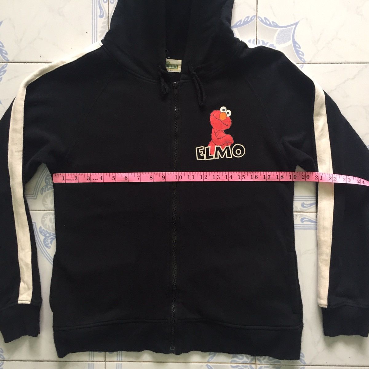 Anime Elmo Sesame Street Big Logo Zipper Hoodie Sweater Jacket Size US M / EU 48-50 / 2 - 17 Thumbnail