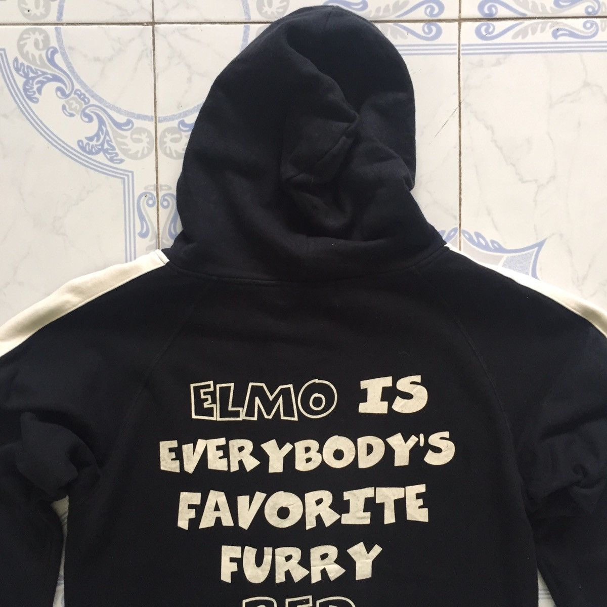Anime Elmo Sesame Street Big Logo Zipper Hoodie Sweater Jacket Size US M / EU 48-50 / 2 - 3 Thumbnail