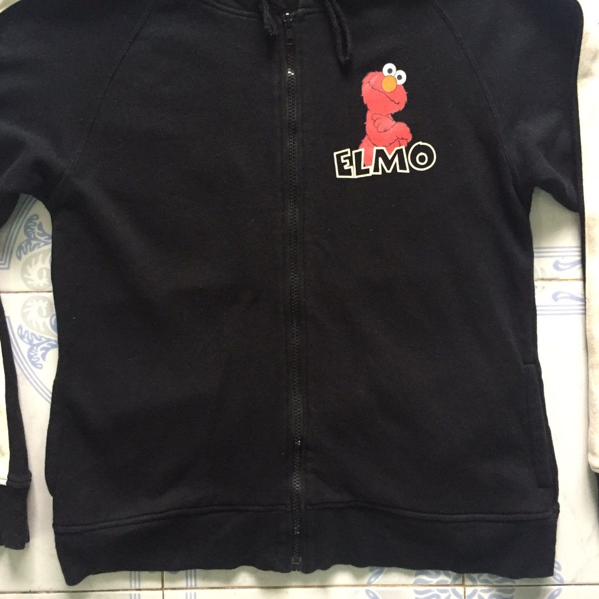 Anime Elmo Sesame Street Big Logo Zipper Hoodie Sweater Jacket Size US M / EU 48-50 / 2 - 6 Thumbnail