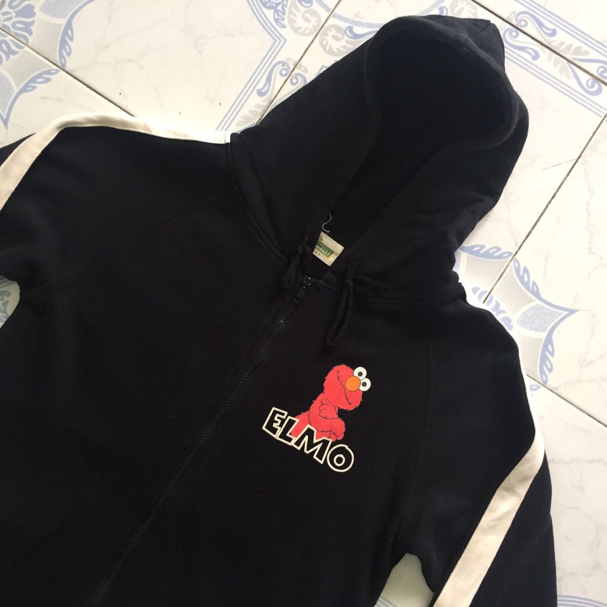 Anime Elmo Sesame Street Big Logo Zipper Hoodie Sweater Jacket Size US M / EU 48-50 / 2 - 10 Thumbnail