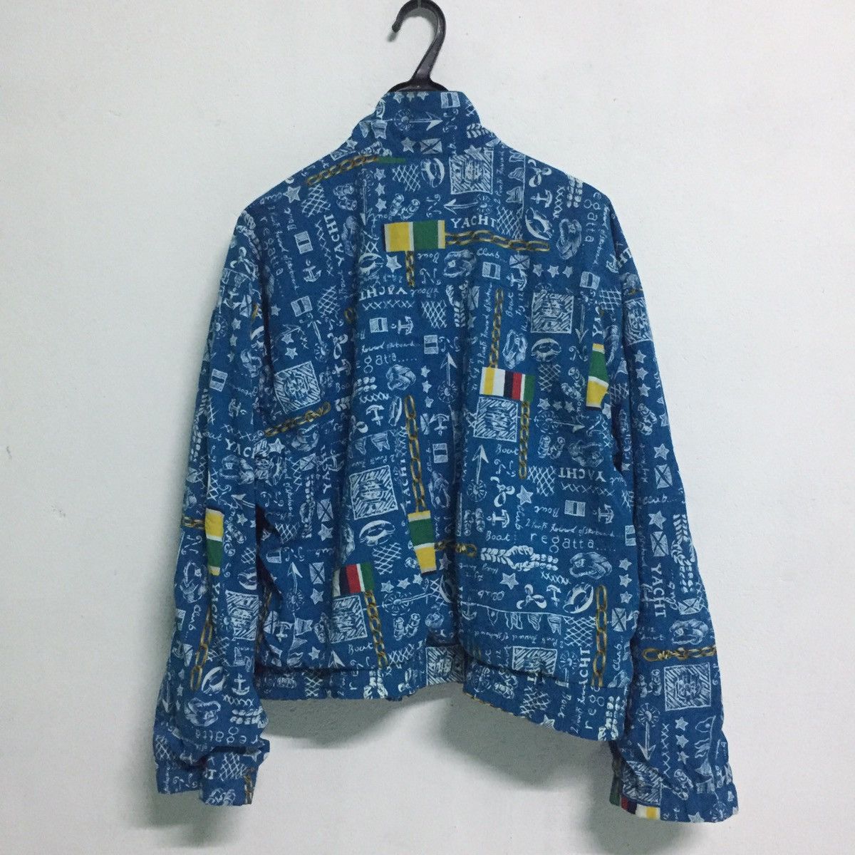 Japanese Brand Blue Full Decoration Yacth Jacket Zip Size US M / EU 48-50 / 2 - 3 Thumbnail