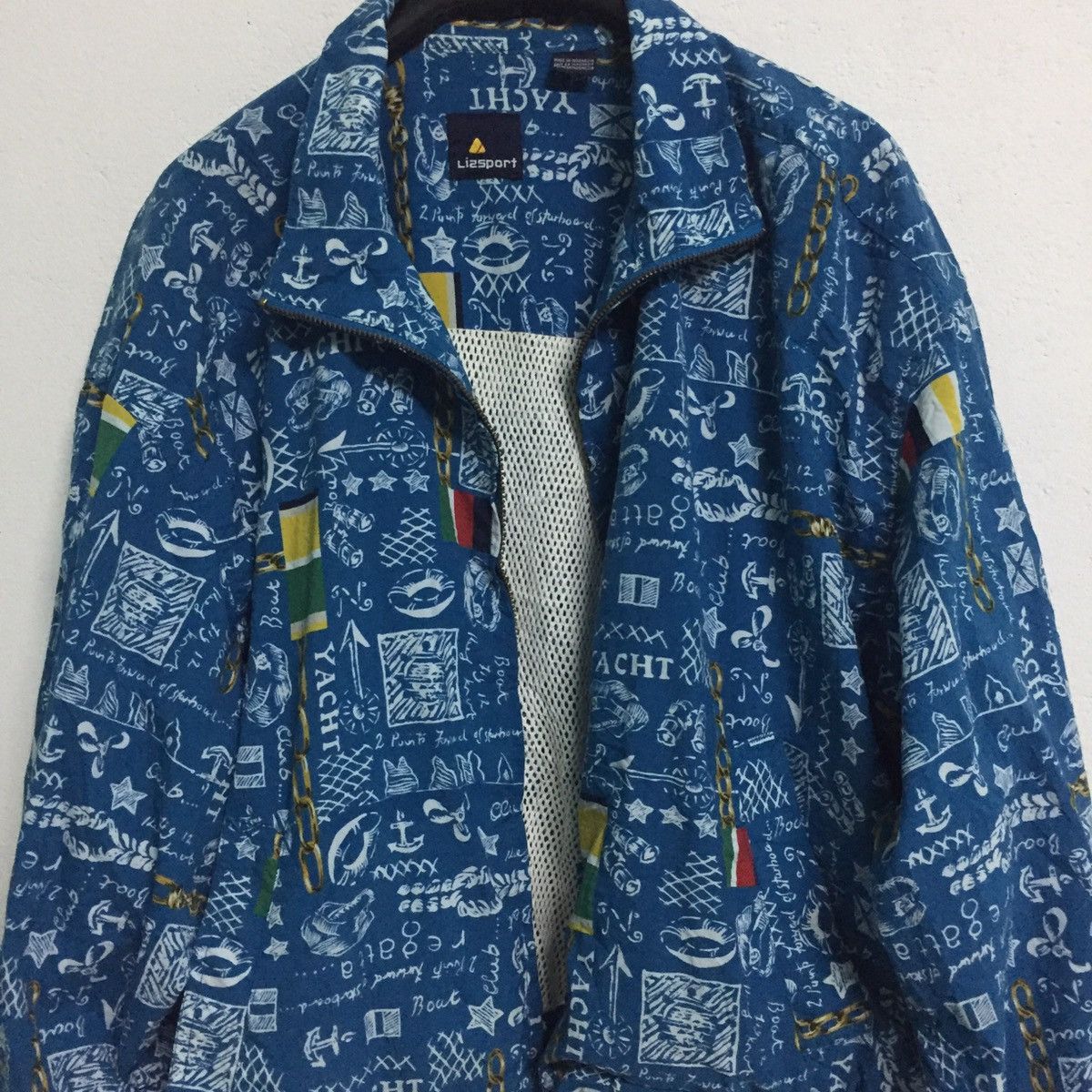 Japanese Brand Blue Full Decoration Yacth Jacket Zip Size US M / EU 48-50 / 2 - 4 Thumbnail