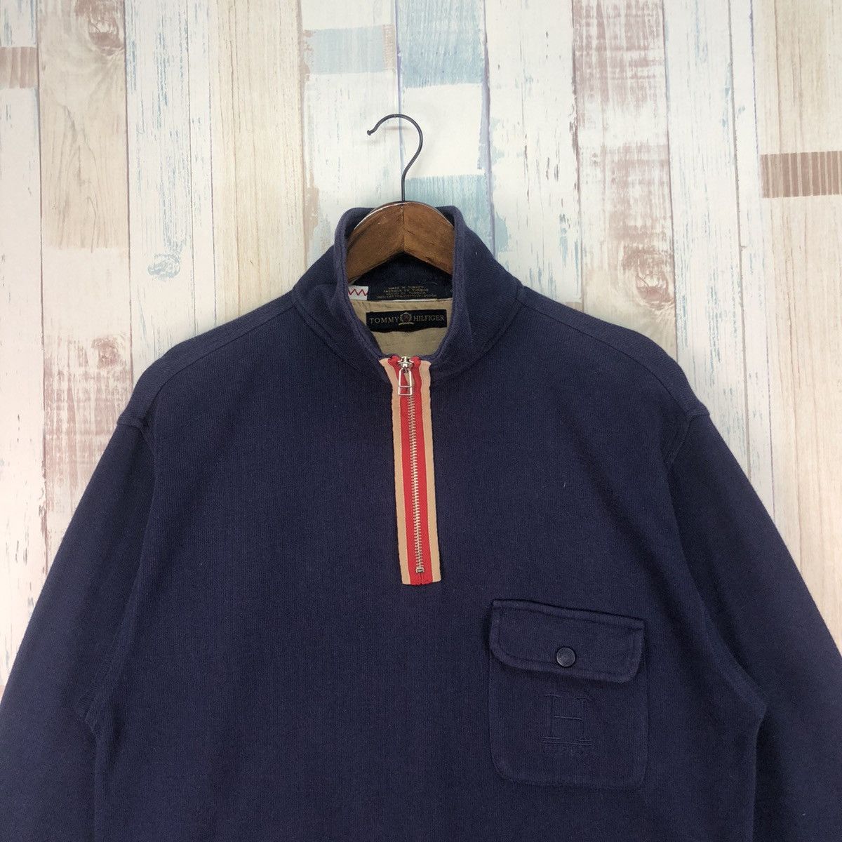 Tommy Hilfiger Vintage Tommy Hilfiger Half Zip Size US S / EU 44-46 / 1 - 3 Thumbnail