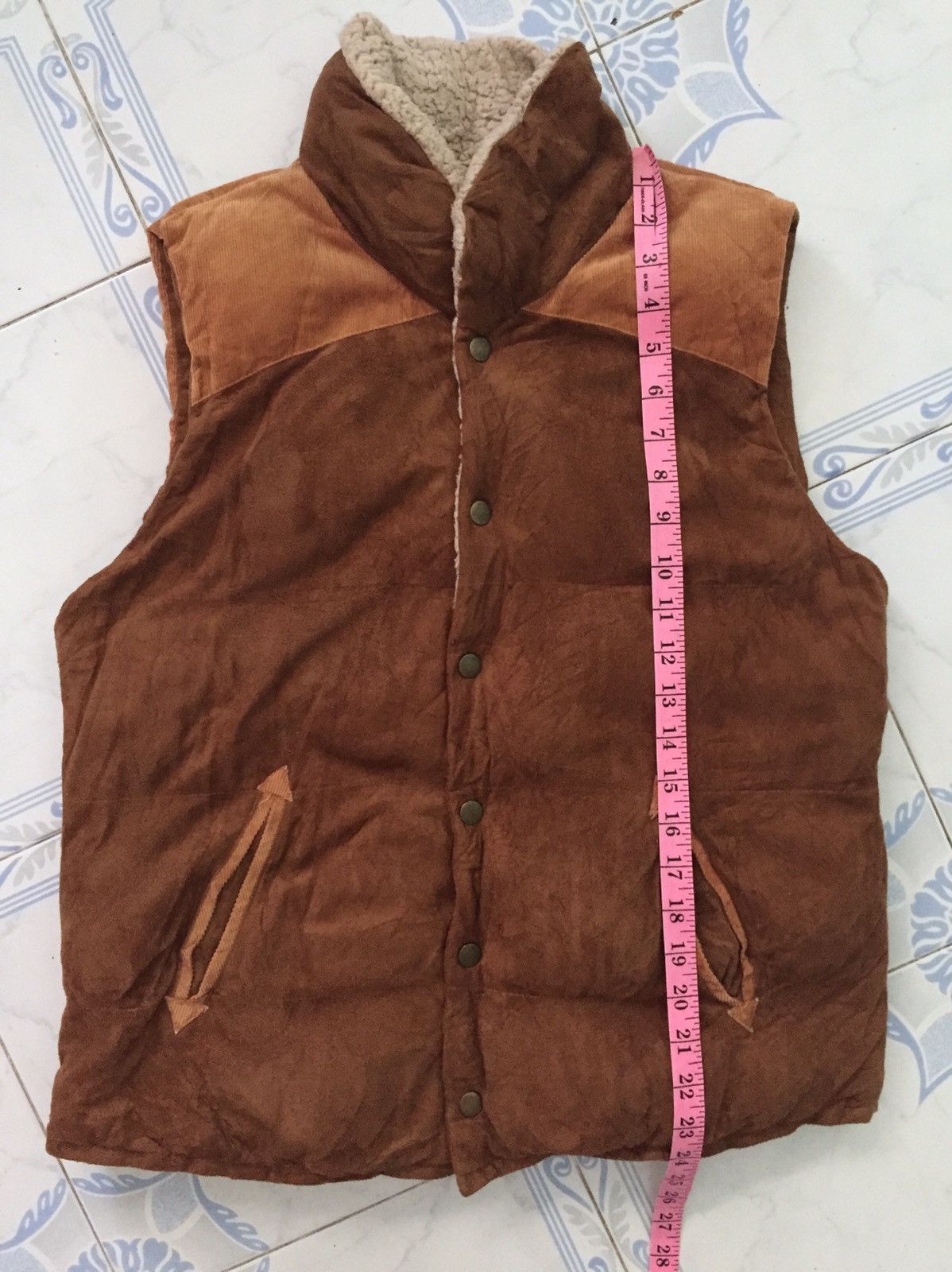 Japanese Brand Thruxton Puffer Like Vest Fleece Inner Size US M / EU 48-50 / 2 - 12 Thumbnail