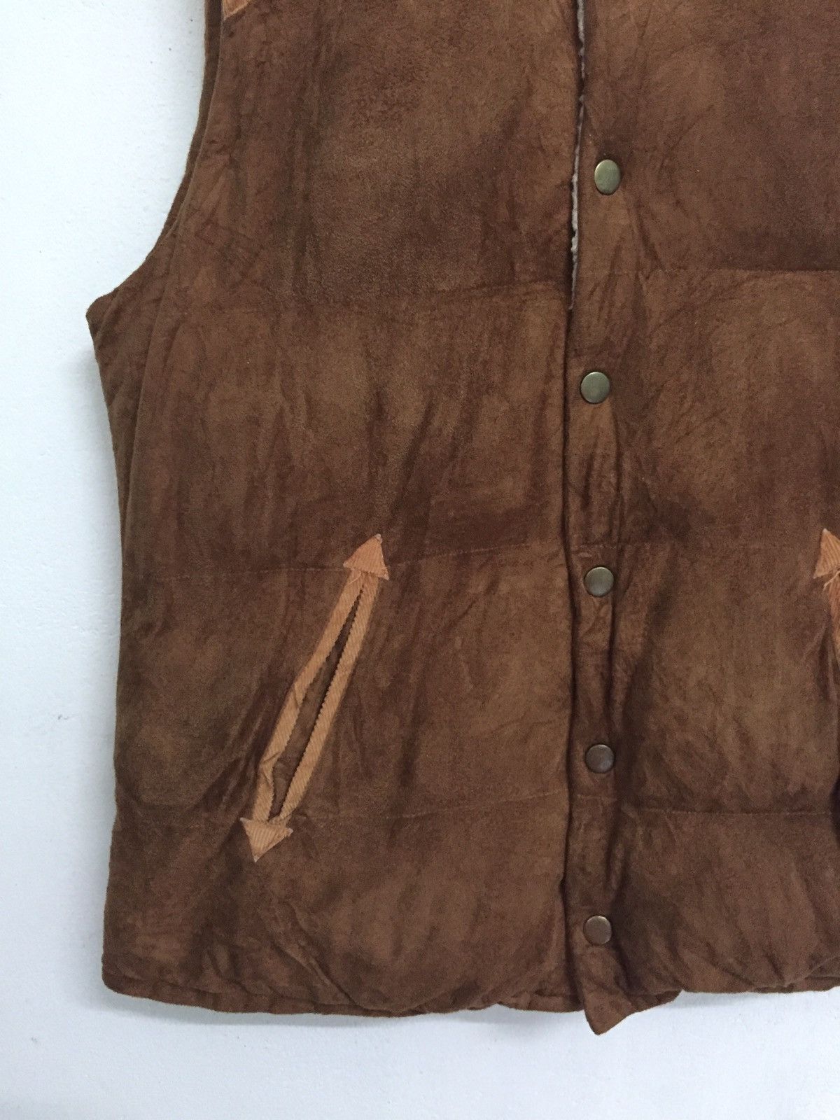Japanese Brand Thruxton Puffer Like Vest Fleece Inner Size US M / EU 48-50 / 2 - 6 Thumbnail