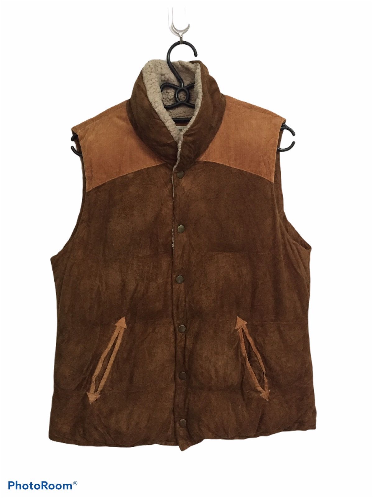 Japanese Brand Thruxton Puffer Like Vest Fleece Inner Size US M / EU 48-50 / 2 - 1 Thumbnail