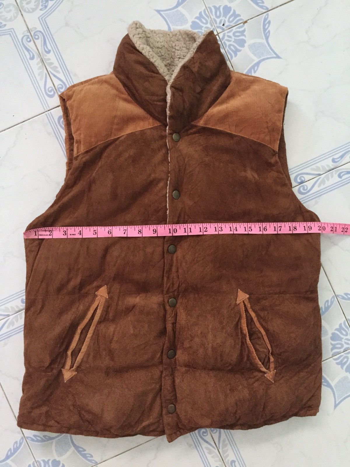 Japanese Brand Thruxton Puffer Like Vest Fleece Inner Size US M / EU 48-50 / 2 - 11 Thumbnail