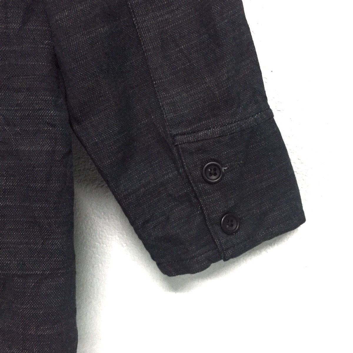 Japanese Brand Honnete Jacket Coat Fabrique en FRANCE Like Denim Material Size US S / EU 44-46 / 1 - 9 Thumbnail