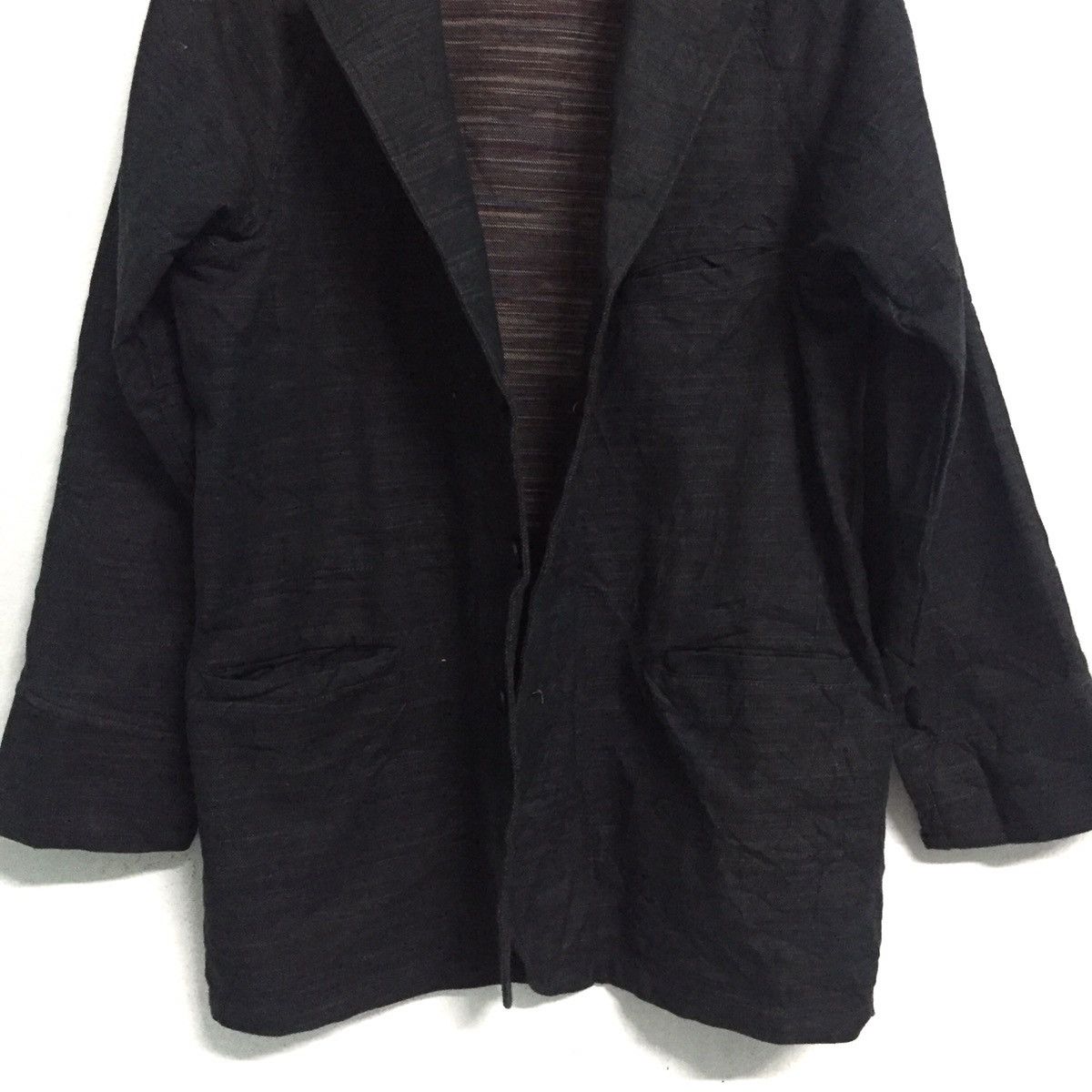 Japanese Brand Honnete Jacket Coat Fabrique en FRANCE Like Denim Material Size US S / EU 44-46 / 1 - 6 Thumbnail