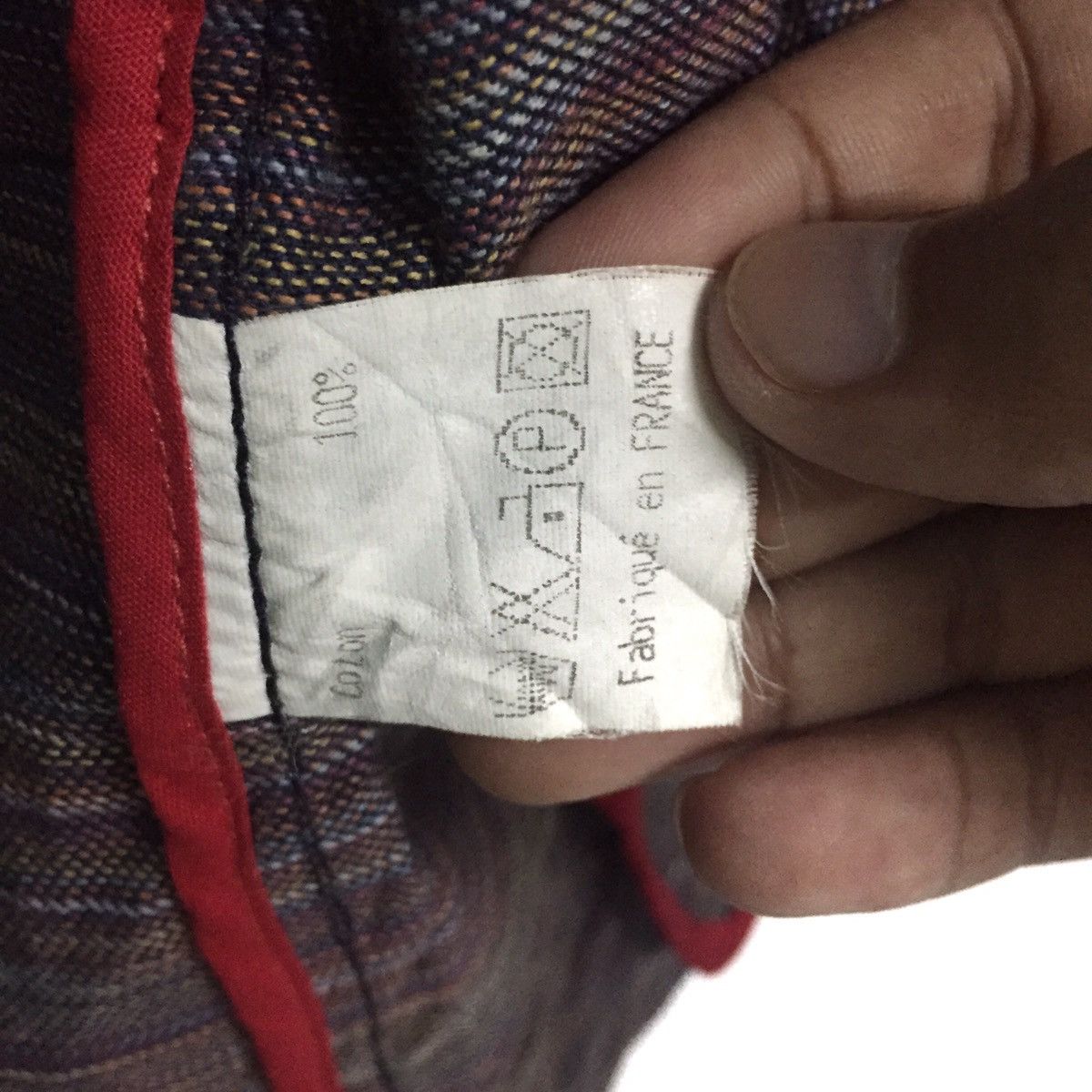 Japanese Brand Honnete Jacket Coat Fabrique en FRANCE Like Denim Material Size US S / EU 44-46 / 1 - 13 Thumbnail