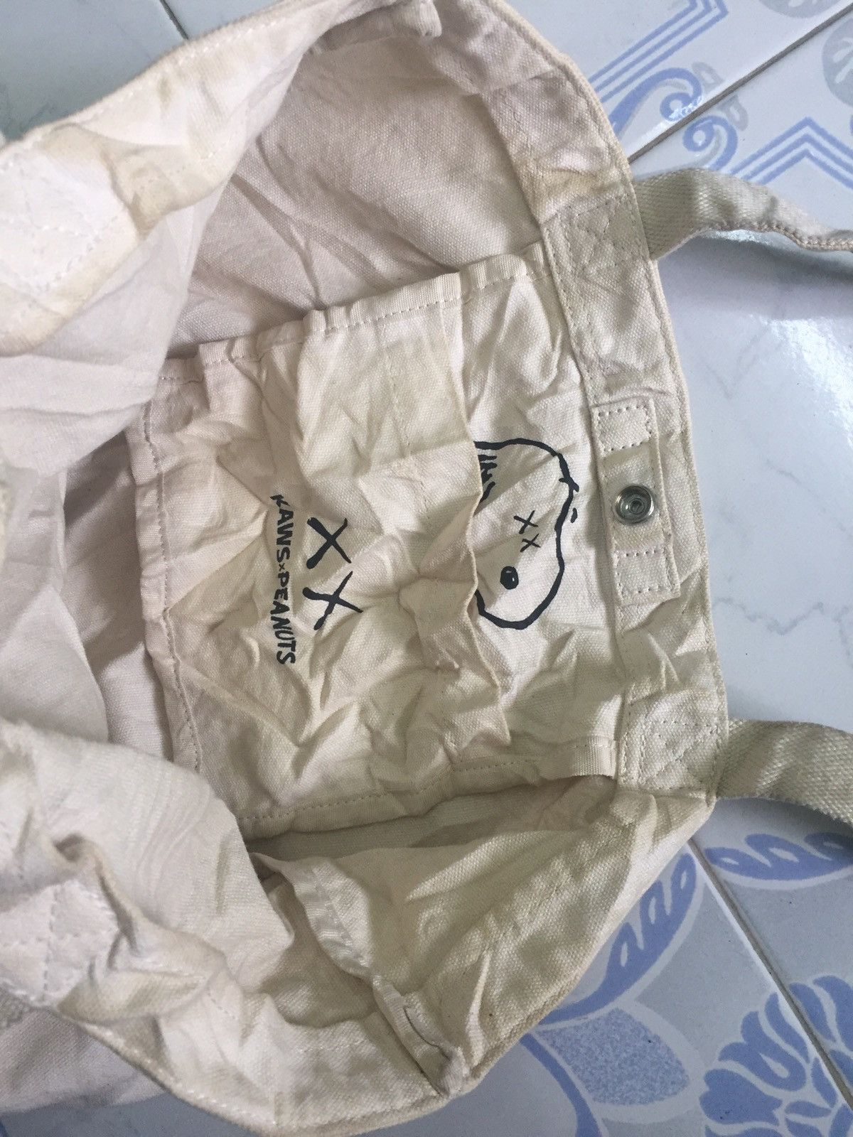 Kaws × Peanuts Kaws x Peanuts Tote Bag Size ONE SIZE - 12 Thumbnail