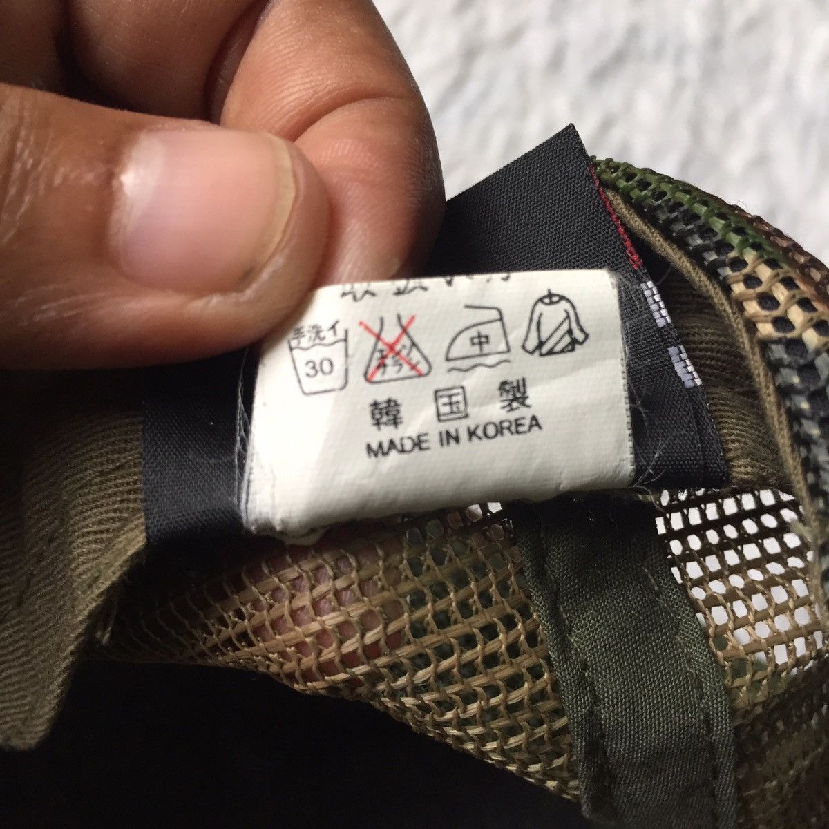 Japanese Brand Cheer Spellout Mesh Camo Cap Size ONE SIZE - 11 Thumbnail