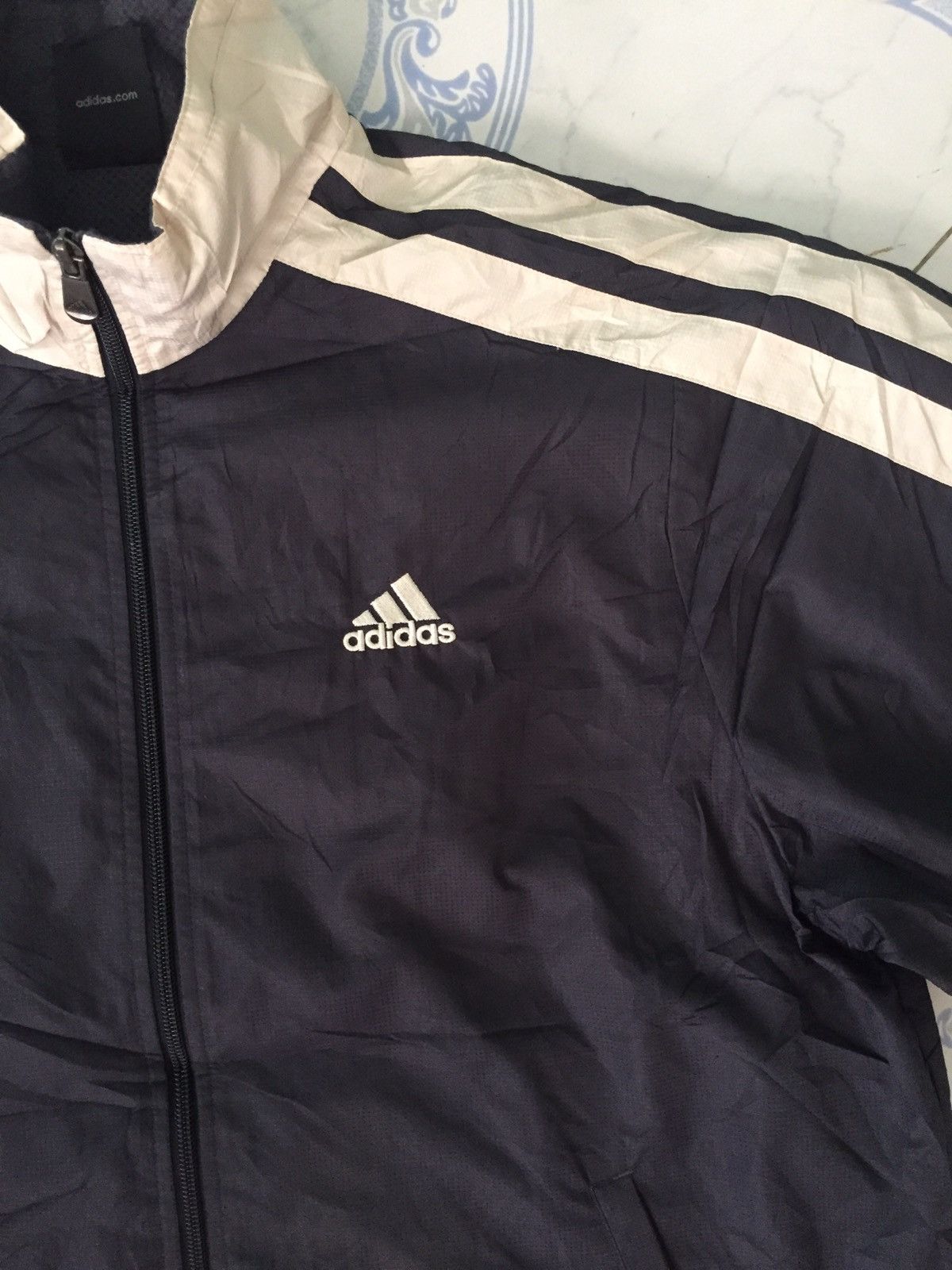 Adidas × OVER THE STRiPES Adidas 3 stripes sweater jacket Size US L / EU 52-54 / 3 - 7 Thumbnail