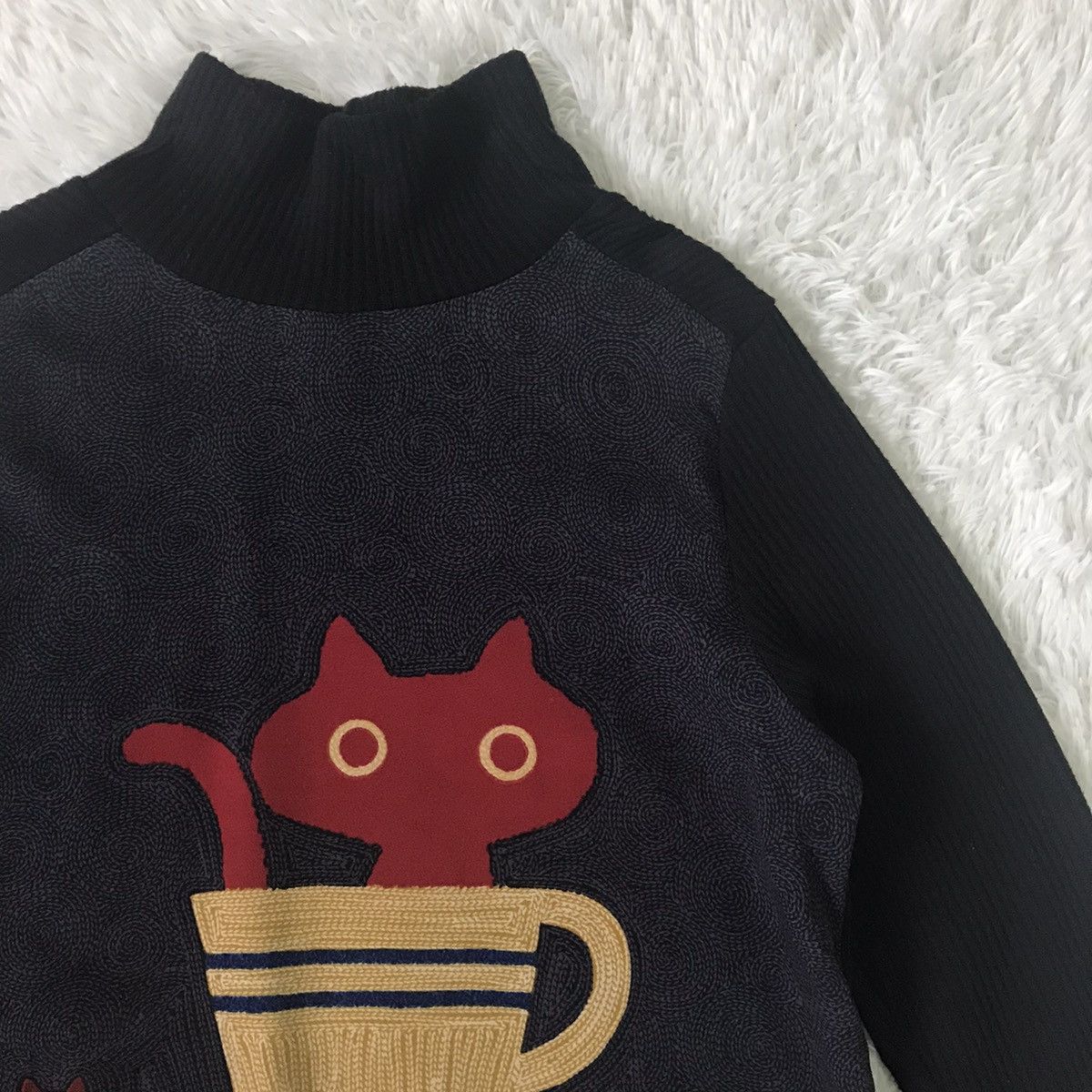 Japanese Brand × Other Bell chu Very Cats Sweater Sweatshirt Pleated Size US M / EU 48-50 / 2 - 4 Thumbnail