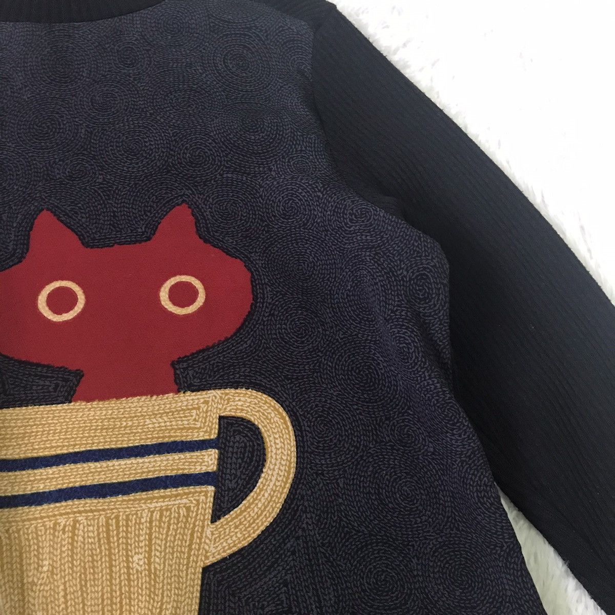Japanese Brand × Other Bell chu Very Cats Sweater Sweatshirt Pleated Size US M / EU 48-50 / 2 - 8 Thumbnail