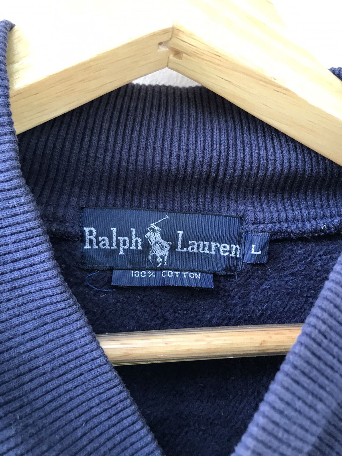 Polo Ralph Lauren Vintage Sun Faded Polo Ralph Lauren cardigan Jacket Size US L / EU 52-54 / 3 - 4 Thumbnail
