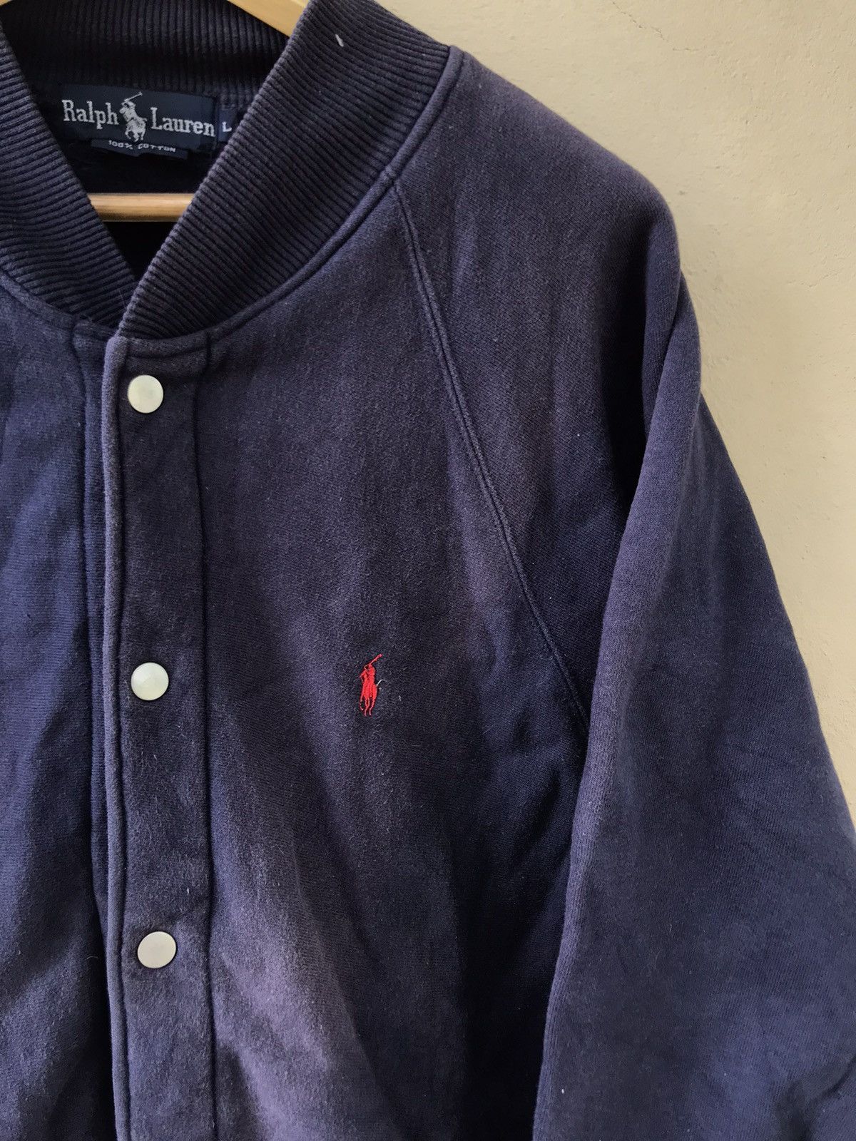 Polo Ralph Lauren Vintage Sun Faded Polo Ralph Lauren cardigan Jacket Size US L / EU 52-54 / 3 - 3 Thumbnail