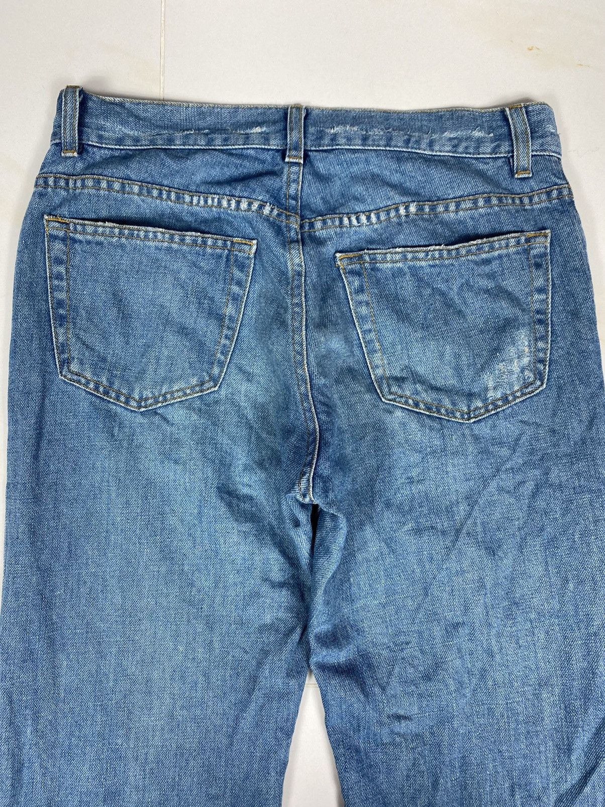 Helmut Lang Vintage Helmut Lang Distressed Denim S046 Size US 30 / EU 46 - 8 Thumbnail