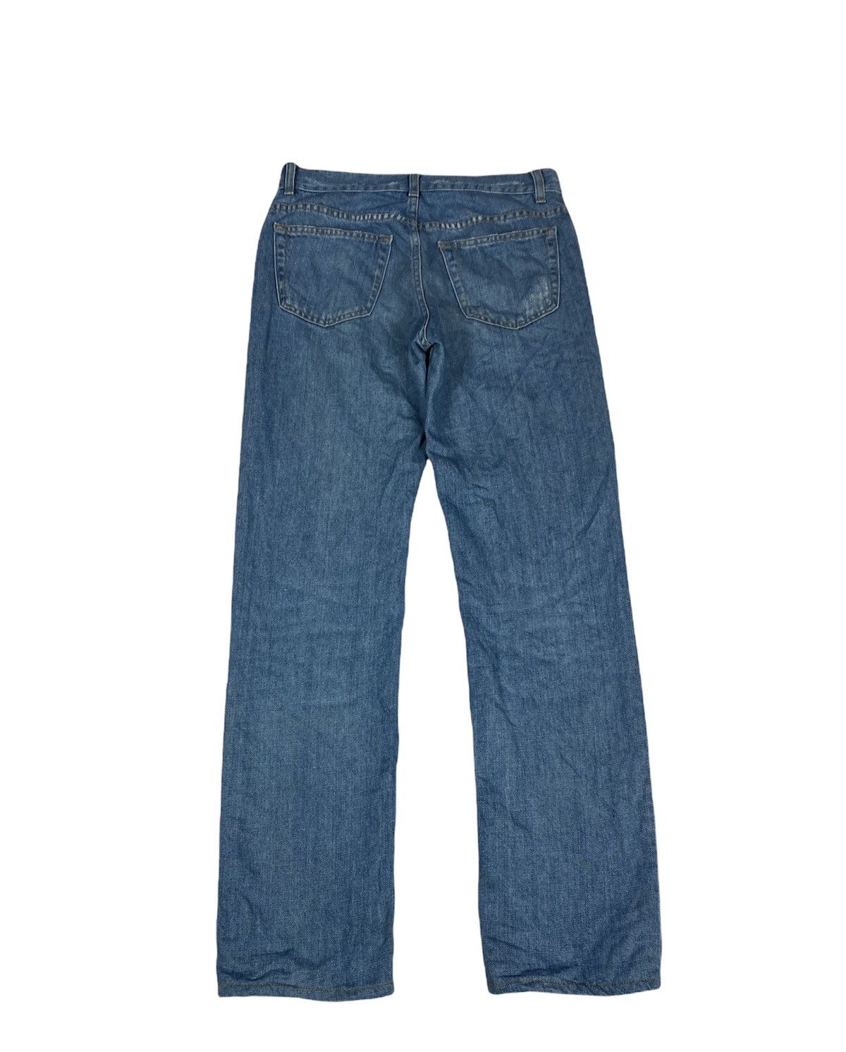 Helmut Lang Vintage Helmut Lang Distressed Denim S046 Size US 30 / EU 46 - 2 Thumbnail